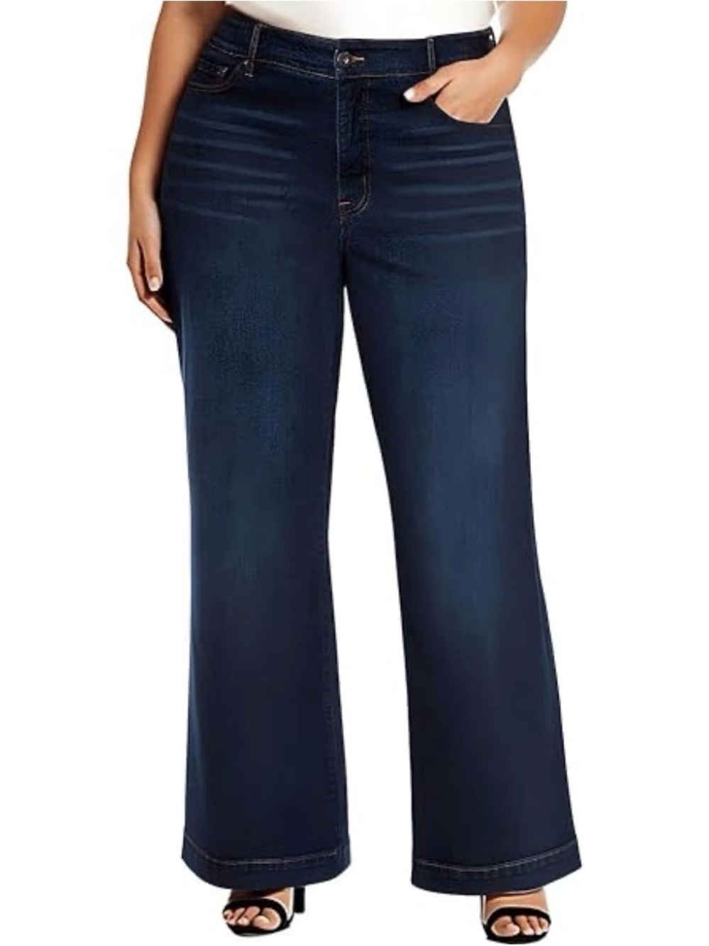 Jessica Simpson True Love Wide Leg Trouser Jeans NWT